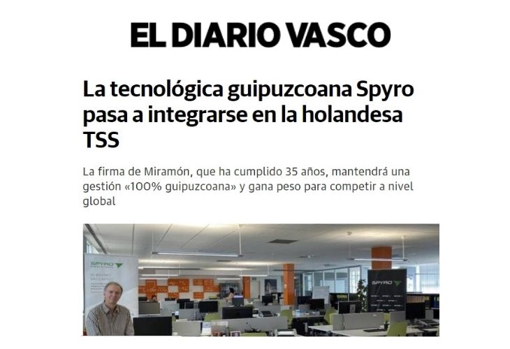 Lee más sobre el artículo Spyro mantendrá una gestión 100% guipuzcoana y gana peso para competir